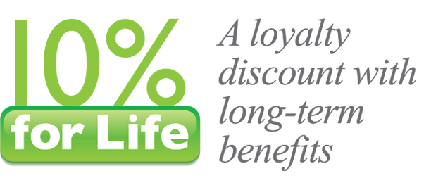 10% for Life 10% for Life